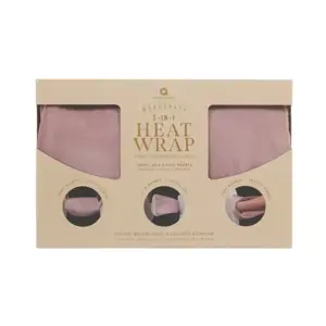 Aroma Home Pink 3in1 Heat Wrap